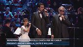 Remembrance day, Bocelli canta per Re Carlo