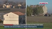 Novellara, il casolare dove sono stati trovati resti umani