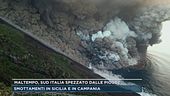 Maltempo, sud Italia spezzato dalle piogge