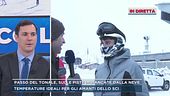 Passo del Tonale, sulle piste imbiancate dalla neve