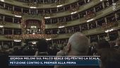 Petizione contro il premier alla prima della Scala