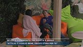 Gf Vip, il confronto tra Romita e Sarah