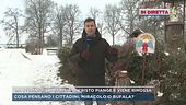 Da Stupinigi, la statua di Cristo piange e viene rimossa