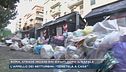 Roma, strade invase dai rifiuti dopo il Natale