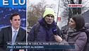 Milano, persone in coda al Pane Quotidiano