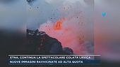 L'Etna non si ferma, lapilli scoppiettanti