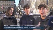 Scuola inefficiente e ragazzi poco preparati: cosa sanno i fiorentini di Dante?