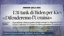 Ucraina, invio carri armati da Usa e Germania