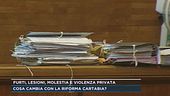 Furti, lesioni, molestia e violenza privata, cosa cambia con la riforma Cartabia?