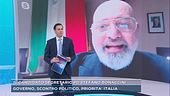 Il presidente dell'Emilia Romagna Bonaccini a Mattino5