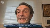 Il Presidente della Lombardia Attilio Fontana