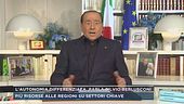 Silvio Berlusconi su autonomia differenziata e semplificazione burocratica