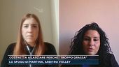 Lo sfogo di Martina, arbitro di volley