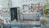 Roma, rimosso il generatore dal campo rom