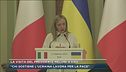 La visita del presidente Meloni a Kiev: "Chi sostiene l'Ucraina lavora per la pace"