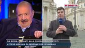 Da Roma, oggi pomeriggio i funerali di Maurizio Costanzo