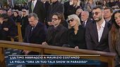 L'ultimo abbraccio a Maurizio Costanzo, la figlia Camilla: "Ora un tuo talk show in paradiso"