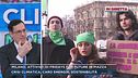 Milano, attivisti di Fridays for Future in piazza