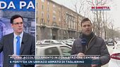 Milano, dal luogo dell'accoltellamento per strada