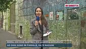 Roma, dall'ex caserma occupata abusivamente