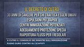A Cutro il Consiglio dei Ministri sull'immigrazione