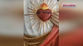 Trevignano, la statua e il quadro di Gesù che trasudano