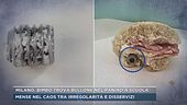 Milano, bimbo trova bullone nel panno  a scuola