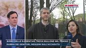 Bimbo delle elementari trova bullone nel panino