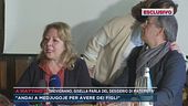 Trevignano, Gisella parla del desiderio di maternità