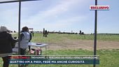 Trevignano, il percorso dei fedeli verso l'apparizione