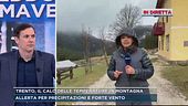 Trento, il calo delle temperature in montagna