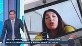 Katia e l'attesa per gli esami alla nipotina