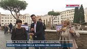 Roma, in piazza nel giorno dei lavoratori