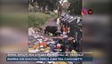 Roma, rifiuti per strada e cinghiali al pascolo