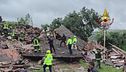 Fontanelice, casa crollata per una frana