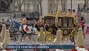 Londra, l'arrivo di Re Carlo III e Camilla a Westminster