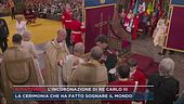 Londra, il momento dell'unzione e dei doni