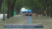 Italia sott'acqua, allerta in Emilia Romagna