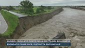 Budrio, crollato ponte della Motta nel bolognese