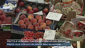 Frutta e verdura, italiani spaventati dai rincari