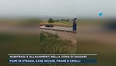 Nubifragi e allagamenti nella zona di Sassari