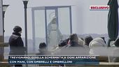 Trevignano, Gisella schermata a ogni apparizione