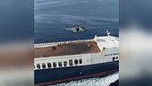 La nave turca liberata dagli incursori di marina