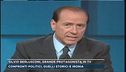 Silvio Berlusconi, grande protagonista in tv