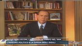 Silvio Berlusconi, la discesa in campo nel 1994