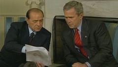 Silvio Berlusconi insieme ai grandi del mondo