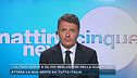 In diretta Matteo Renzi