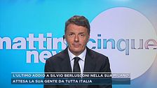 In diretta Matteo Renzi