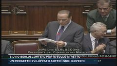 Silvio Berlusconi e il ponte sullo stretto