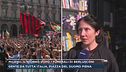Milano, il giorno dopo i funerali di Berlusconi